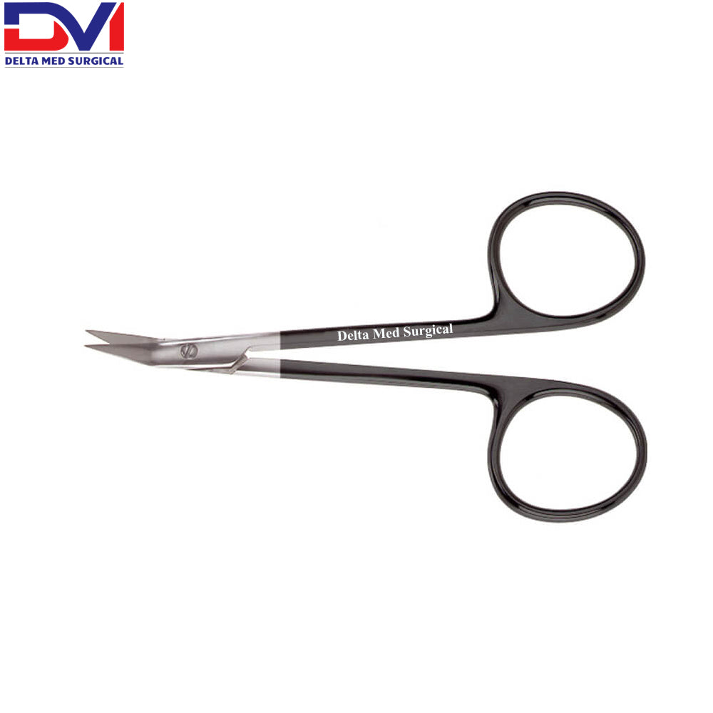 Gunter Serrated Supercut Scissors, 4-1/2 in (11.5cm), Angled