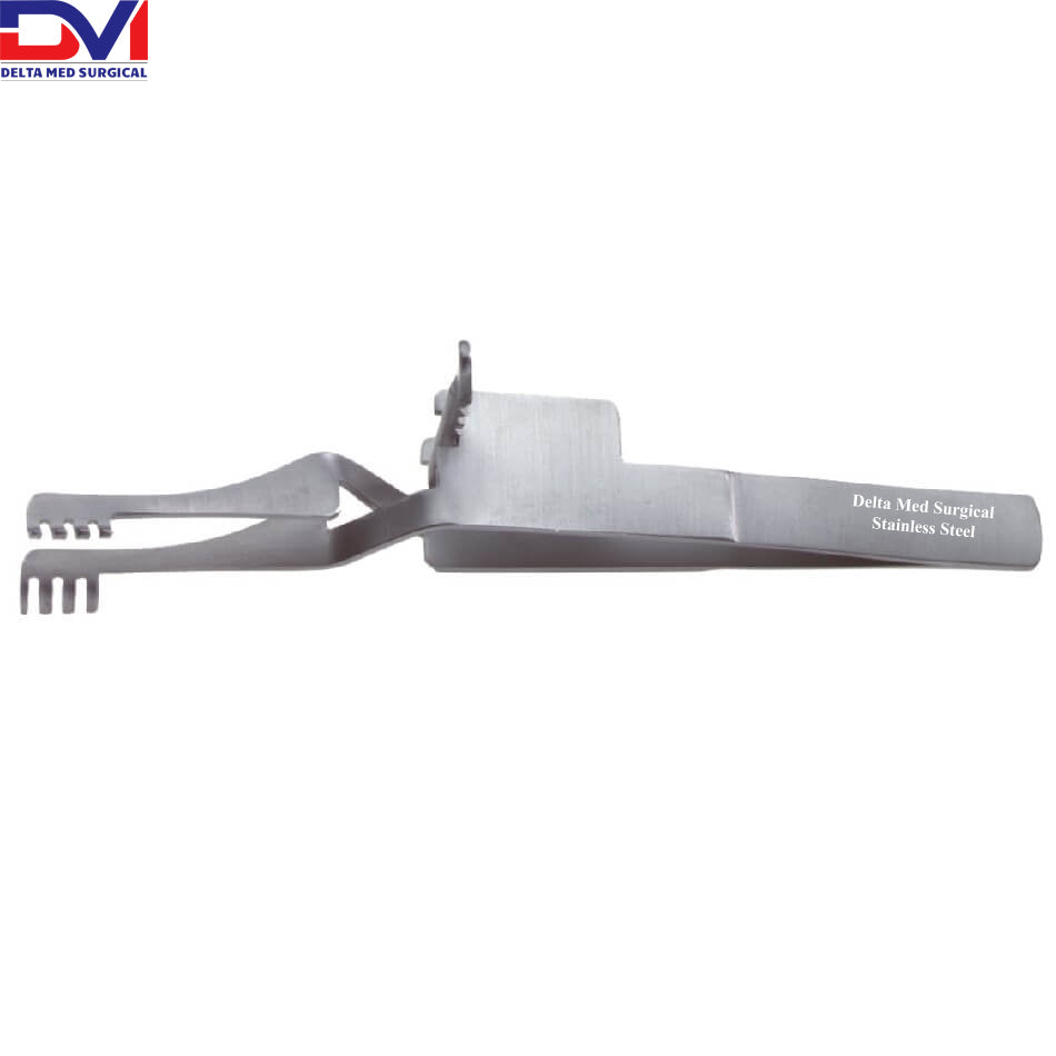 Holzhimer Self Retaining SS Retractor, 4 in (10cm)