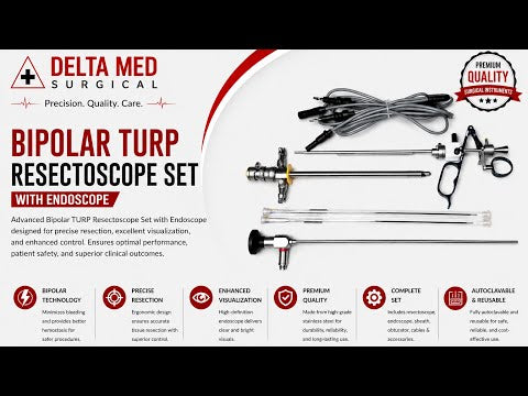 Hybrid TURP Resectoscope Set with Endoscopes