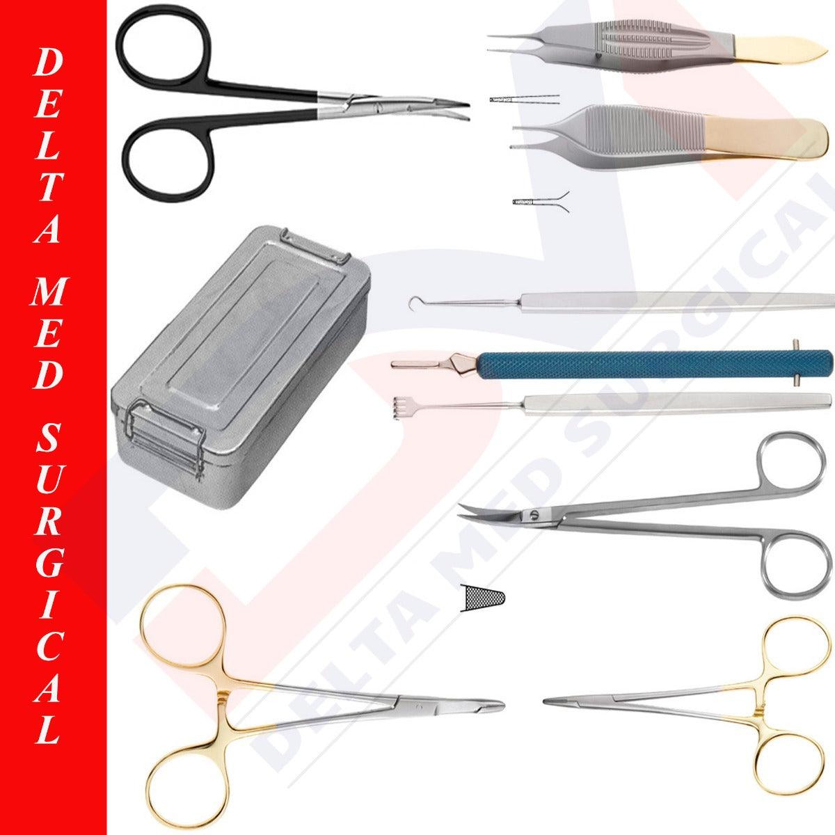 Kaye Blepharoplasty Instruments Set for Eyelid Surgery