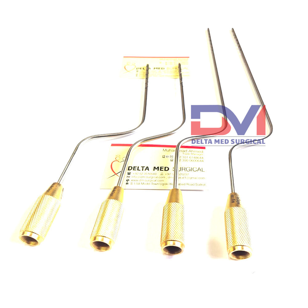 liposuction cannula set for thigh and lower leg