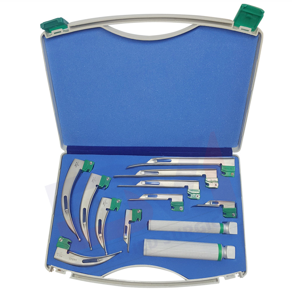 MACINTOSH / MILLER FIBER OPTIC DISPOSABLE LARYNGOSCOPE SET