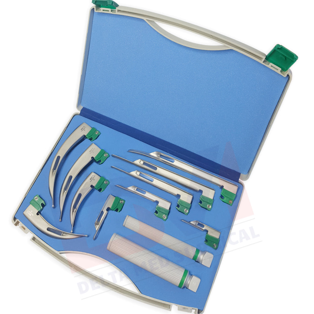 MACINTOSH / MILLER FIBER OPTIC DISPOSABLE LARYNGOSCOPE SET