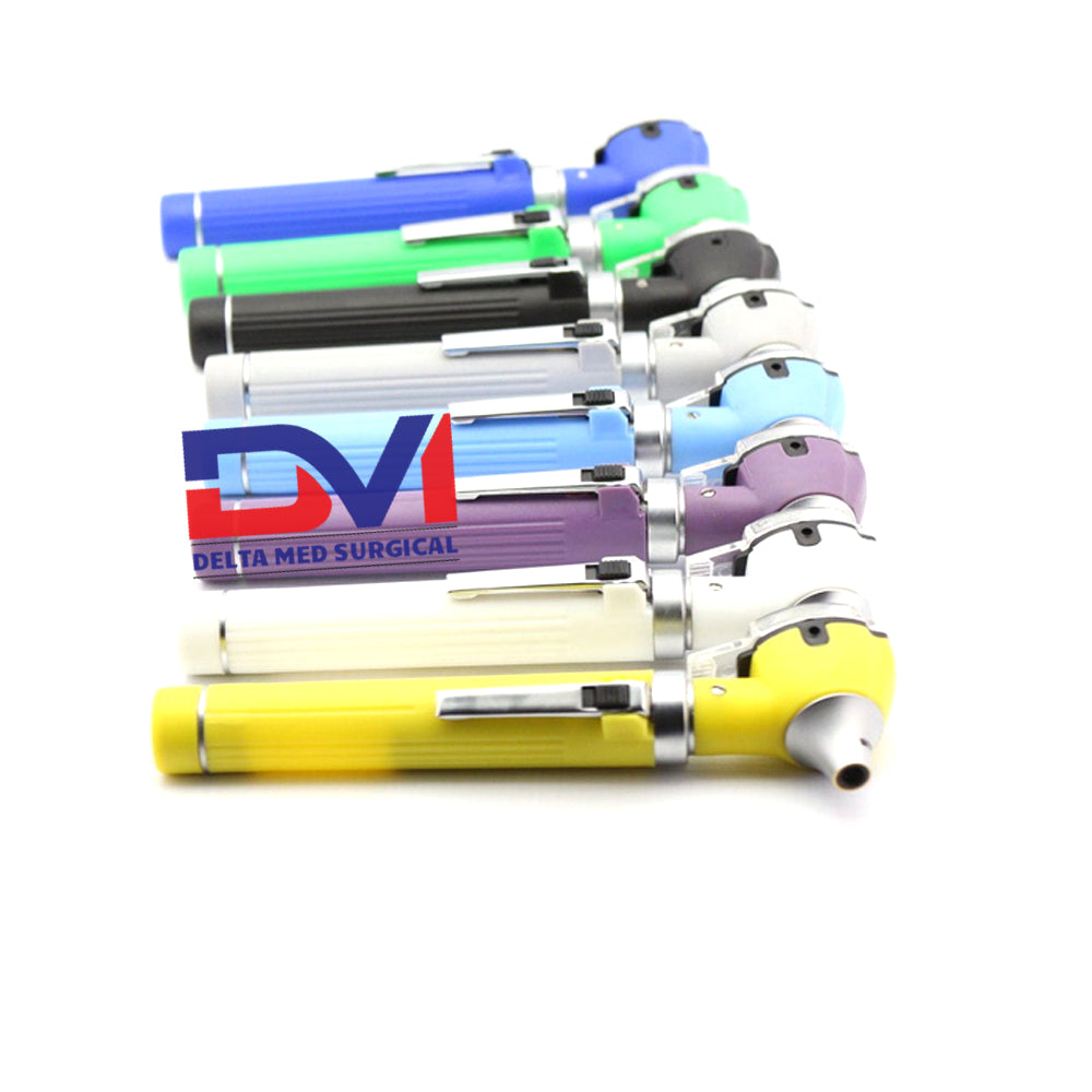 Mini Fiber Optic LED Otoscope Set with interchangeable specula