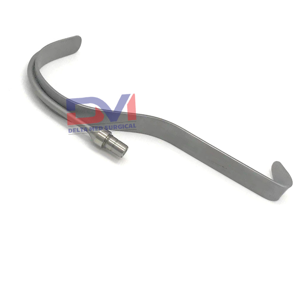 Padgett Deaver Retractor, Fiber Optic