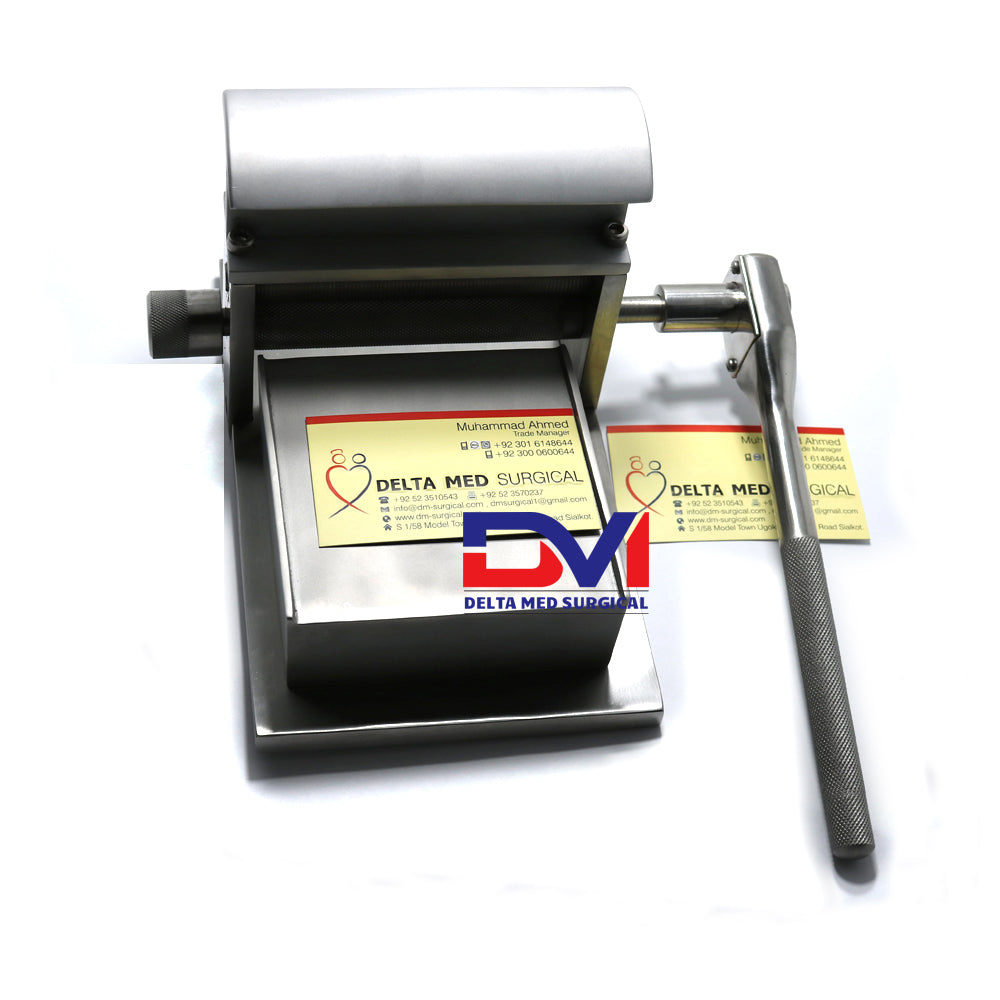skin graft mesher machine surgical device
