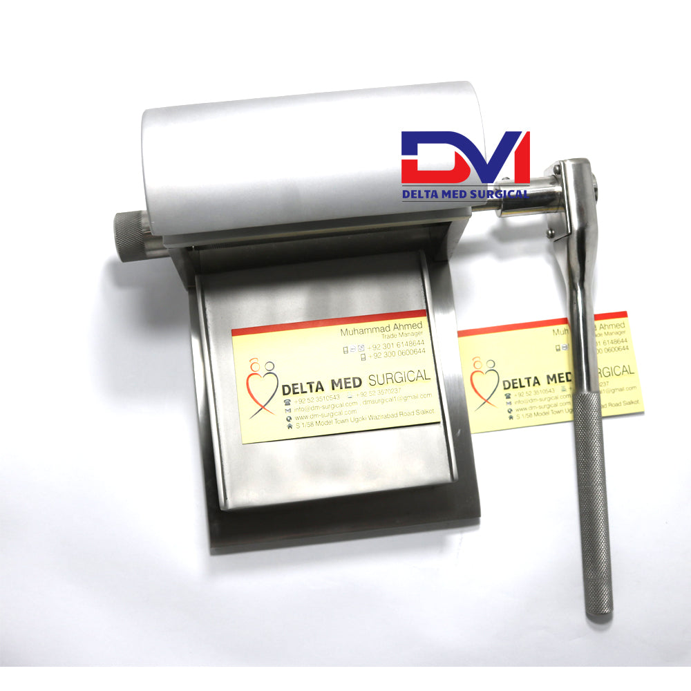 skin graft mesher machine surgical device