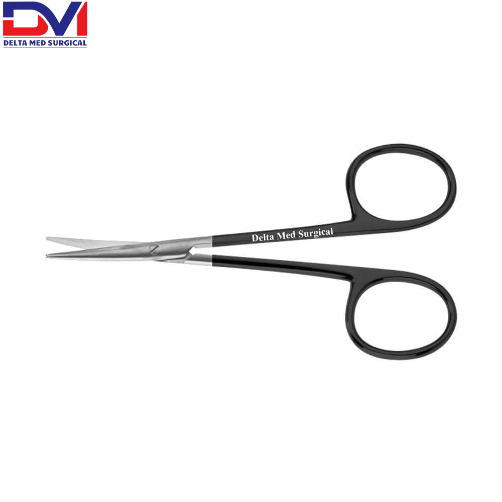 Strabismus Serrated SuperCut Scissors, 4-1/2 in (11.5cm)