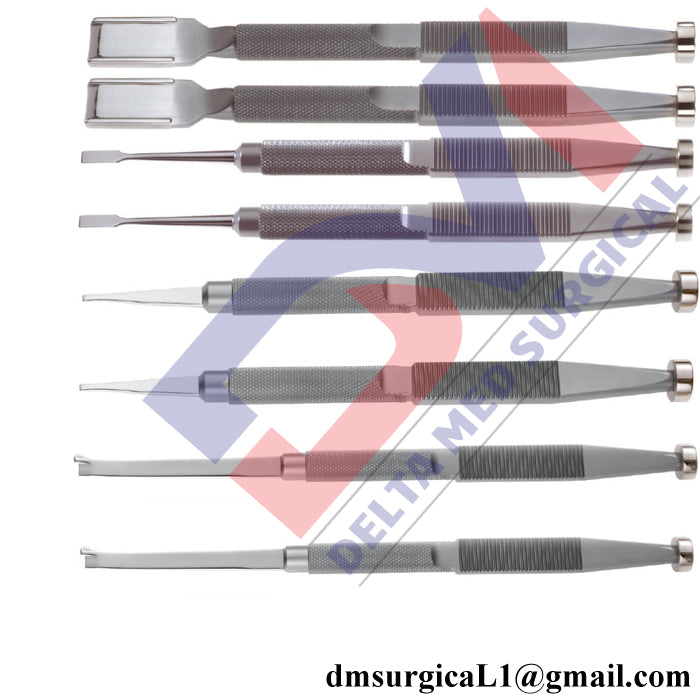 Tebbetts Rhinoplasty Nasal Osteotomes Set of 8 Pcs