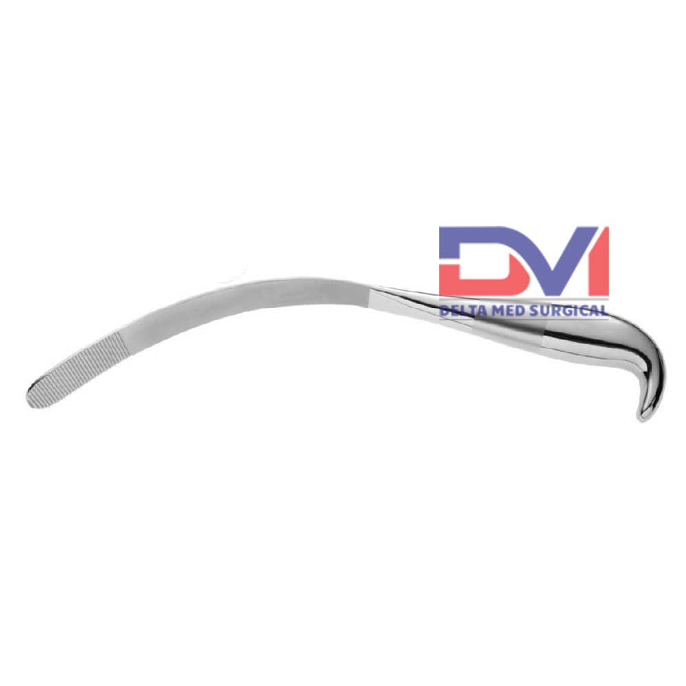 Tebbetts Spatula Breast Retractor Semi-Malleable